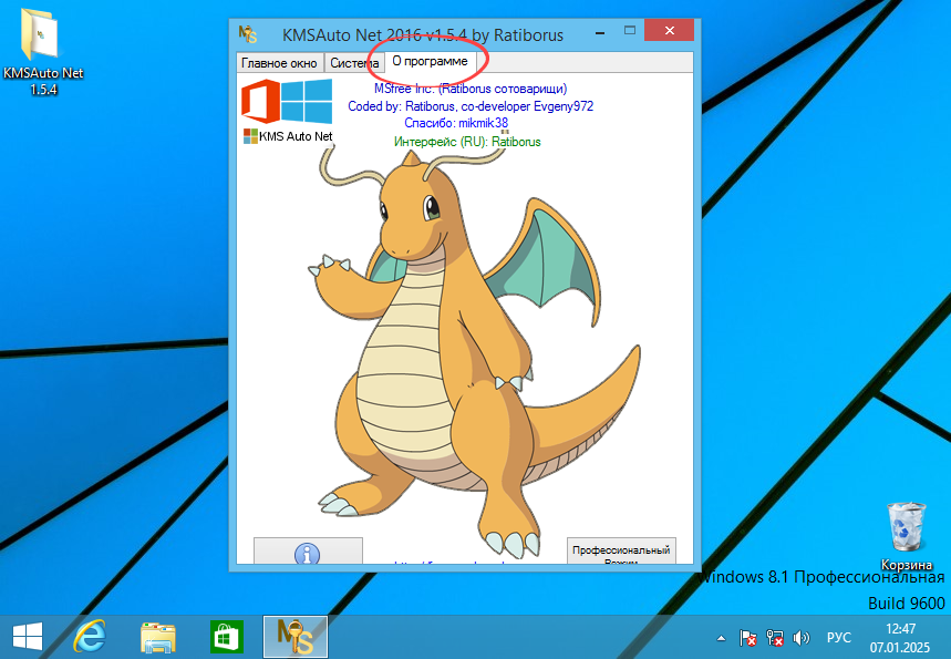 О программе KMSAuto Net