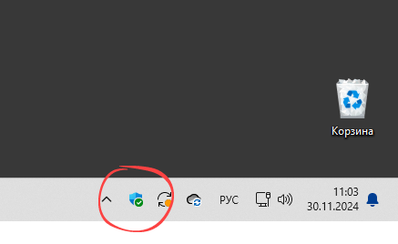 Иконка Защитника Windows 11